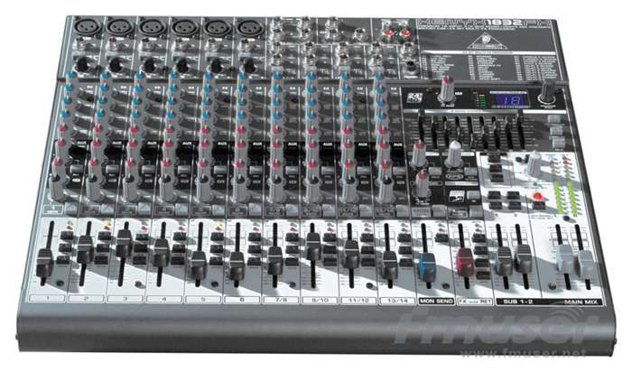 Behringer XENYX UFX1204 Table de mixage enregistrement avec USB