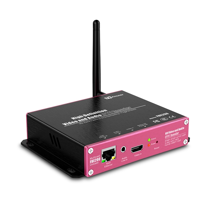 Amazon FMUSER FBE200 Live Streaming ​Encoder H264/H265 HD IP IPTV Video Encoder Support WiFi, HLS M3U8 ffmpeg VLC RTSP RTMP RTMPS UDP ONVIF for Distance Learning Online Distance Study Youtube Facebook