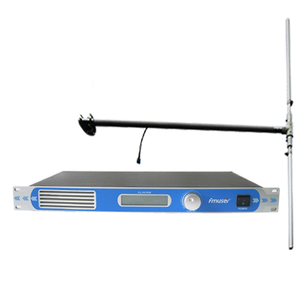 Търговия на едро Amazon FMUSE FU-30 / 50B 30W FM излъчващ радиопредавател + комплект DP100 1/2 вълнова диполна антена за FM радиостанция / задвижване в киносалон Църква Паркинг служба CZH-T501 CZE-T501