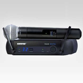 SHURE PGXD24/SM58 Handheld Wireless Microphone Transmitter System